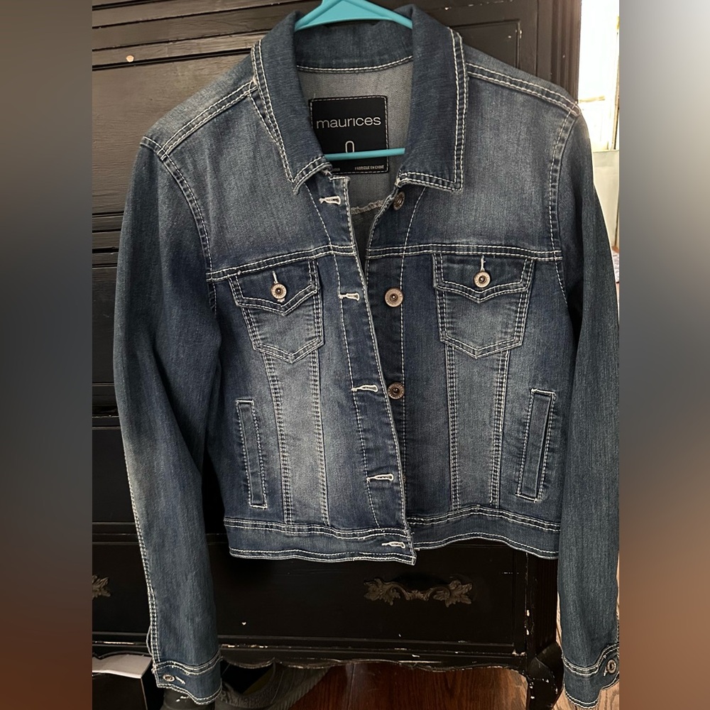 Maurice’s cropped jean jacket